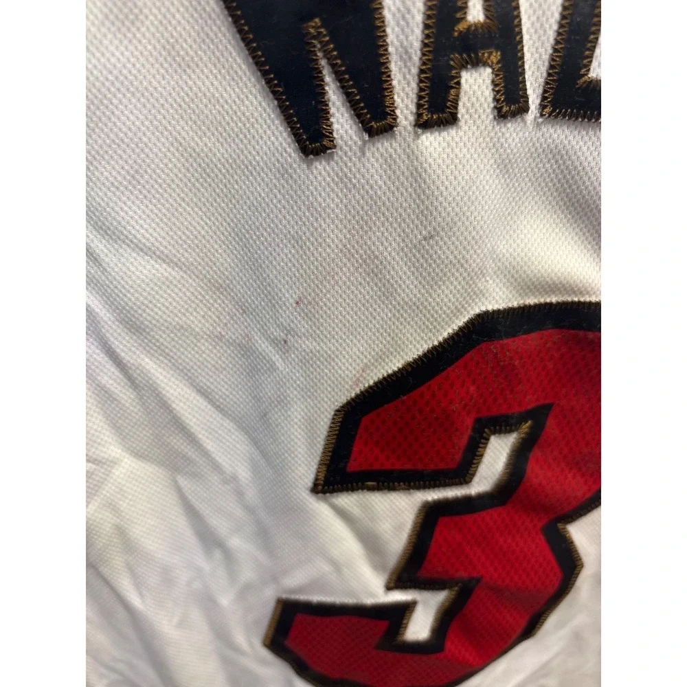 Adidas‎ Miami Heat Dwyane Wade NBA Jersey Mens XXL White Good #3 Swingman